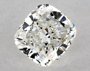 GIA 0.80 Carat H-VS2 Very Good Cut Cushion Modified Diamond